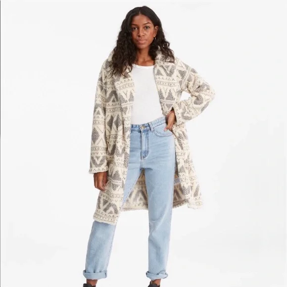 ☁️BILLABONG MONTREAL LONG LINE SHERPA JACKET☁️ - Picture 11 of 13